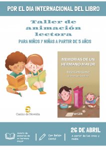 Belén Cantó Gómez - Taller de animación lectora. Actividad para niñas y niños a partir de 5 años
