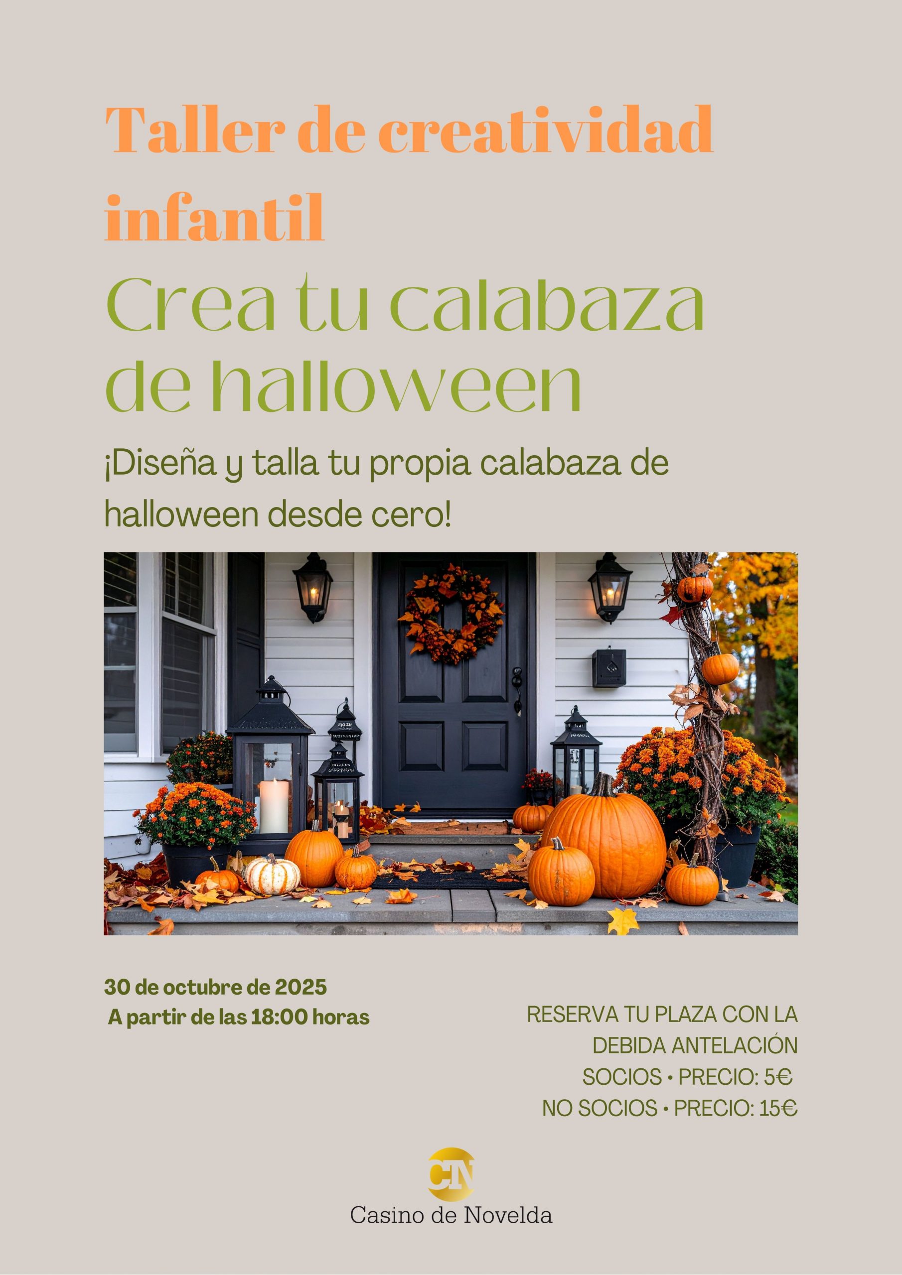 TALLER DE CALABAZAS
