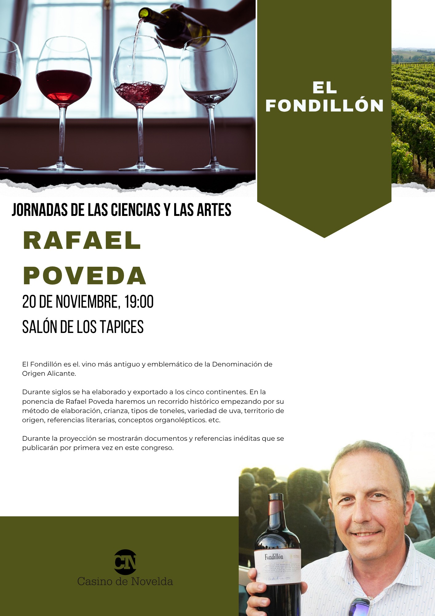 Charla con Rafael Poveda