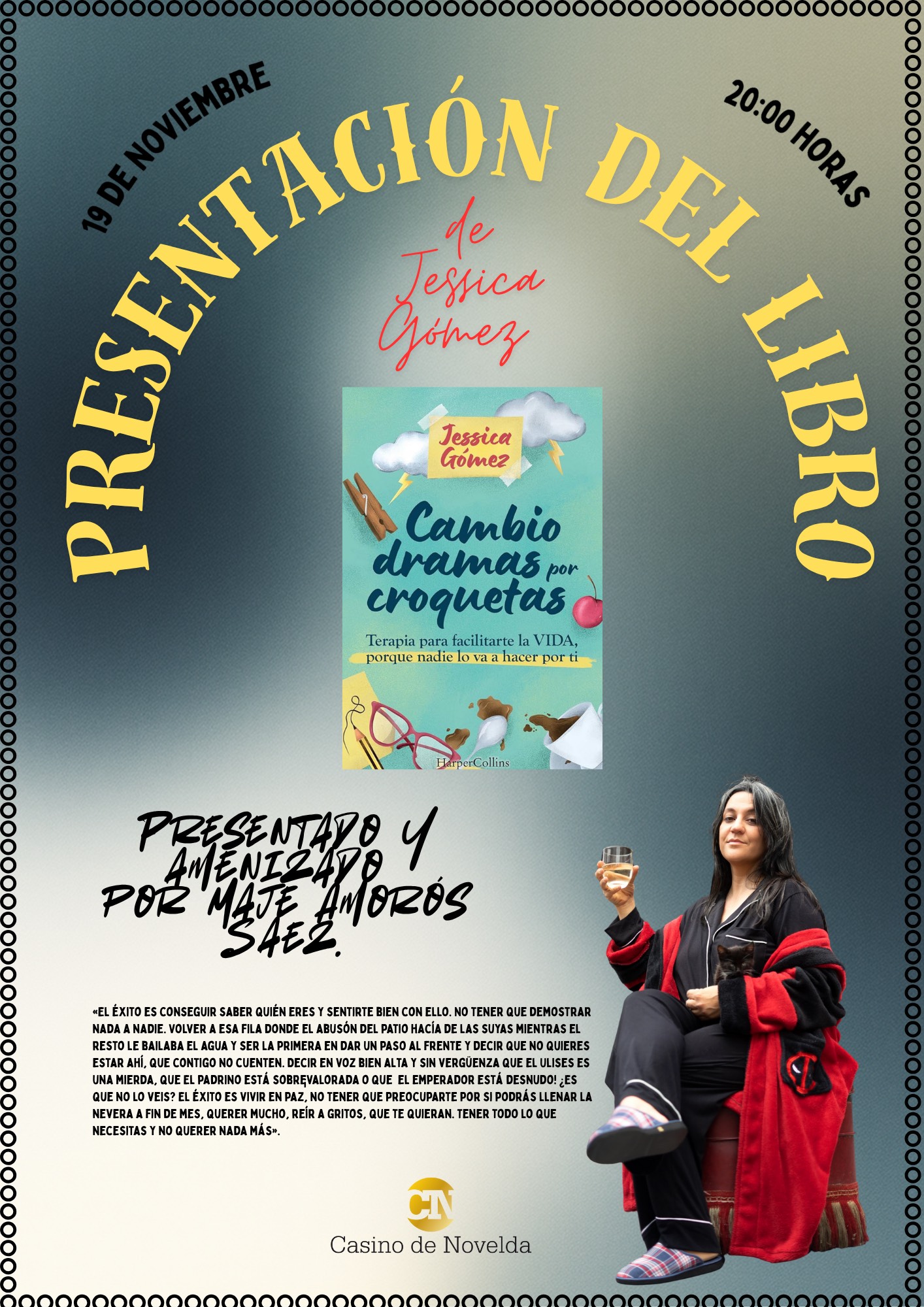 PRESENTACION LIBRO JESSICA GOMEZ